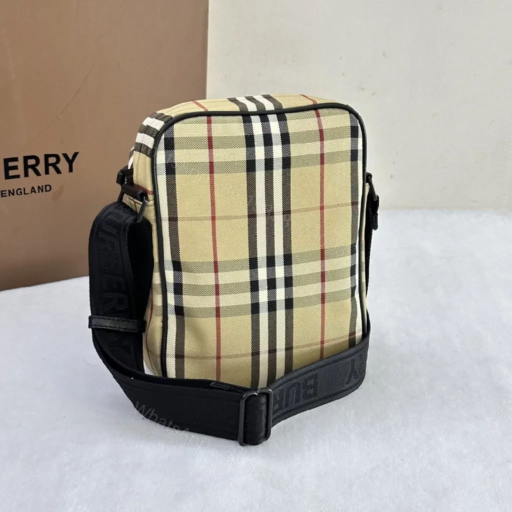 View 9 of Plaid Signature Crossbody: Compact, Everyday Luxe Bag