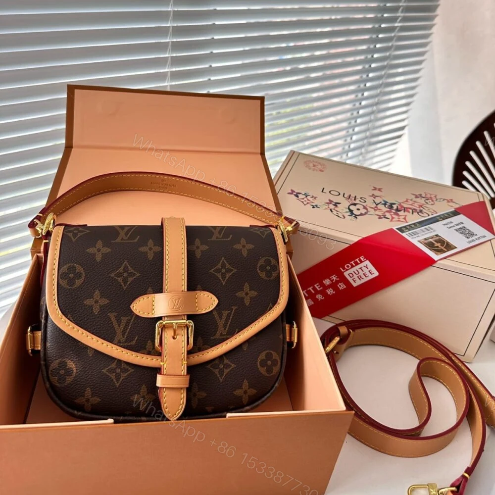 View 2 of Louis Vuitton Saumur BB Monogram Brown 20Cm M46740