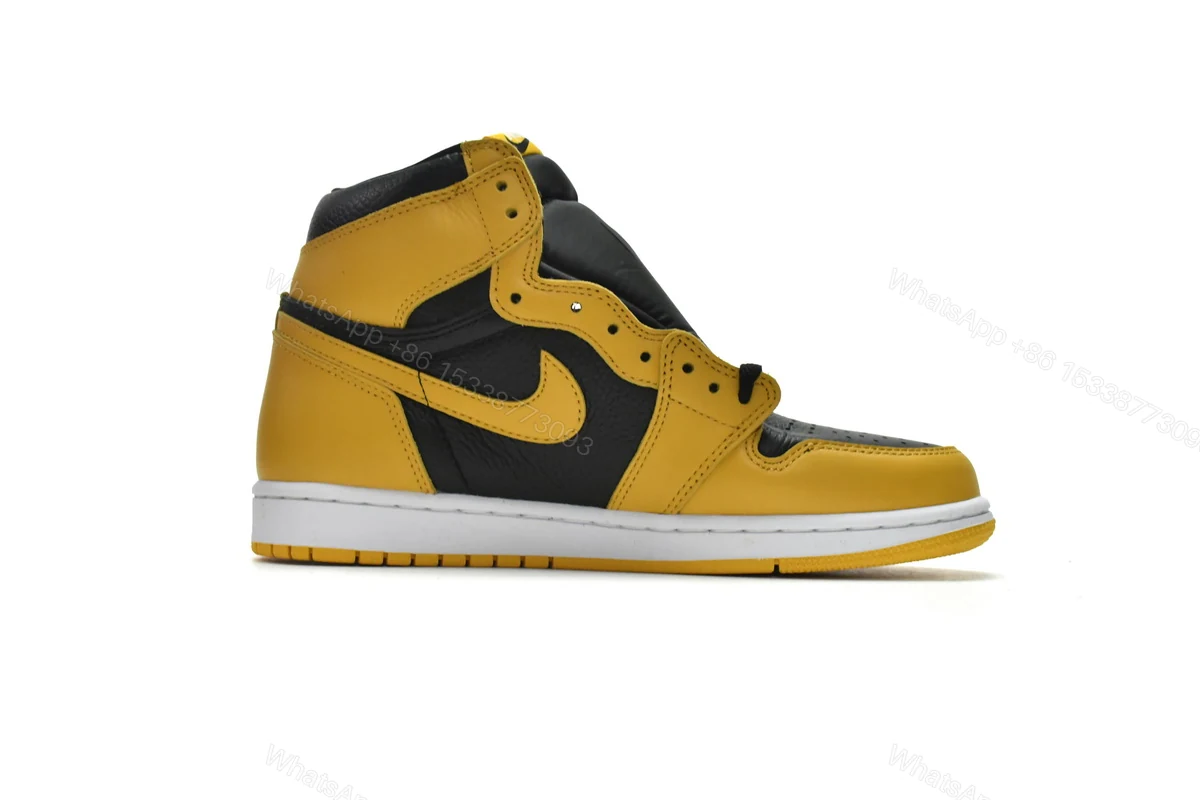 View 2 of Air Jordan 1 High OG Pollen 555088-701