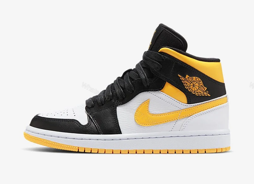 Air Jordan 1 Mid Laser Orange Black (W) CV5276-107 — view 2