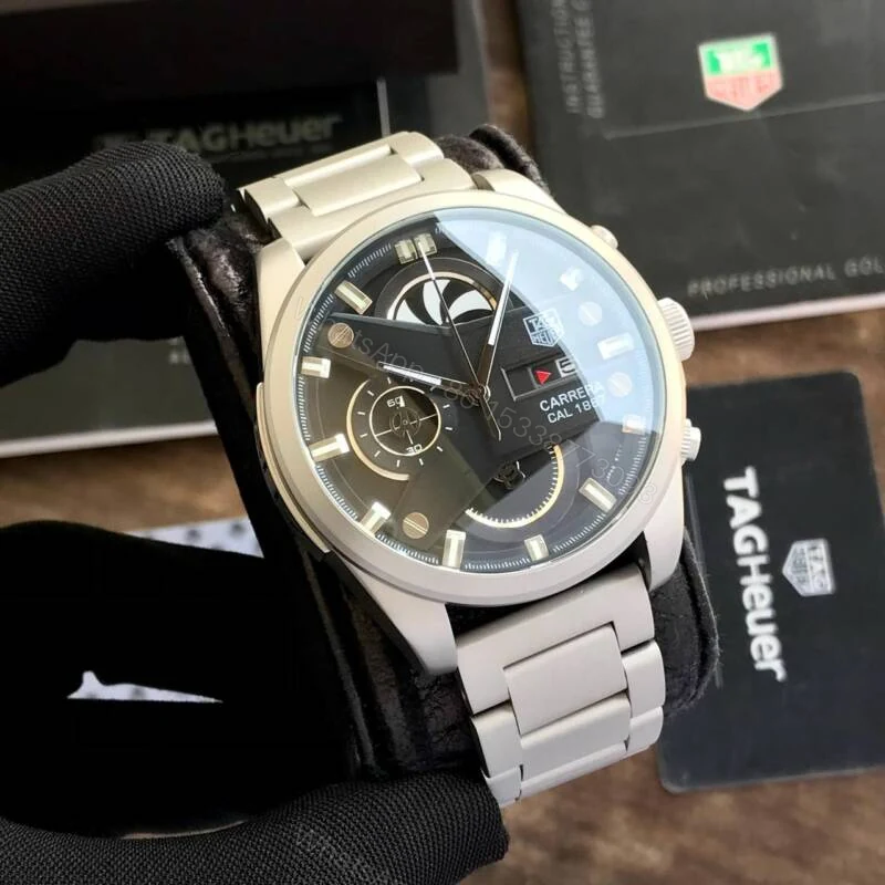 View 2 of Tag Heuer Carrera CR7 Black-Grey 42mm Quartz