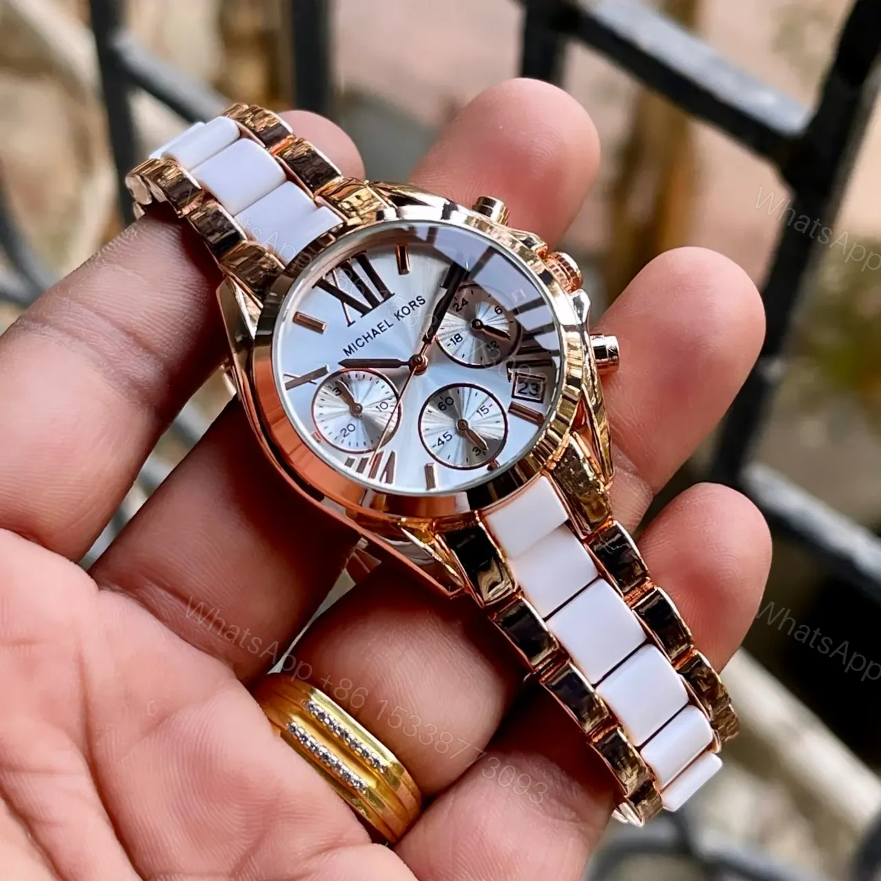 View 3 of # Michael Kors # For Her # 7AA Collection # Model – Bradshaw MK5907 # Dial Size 37mm