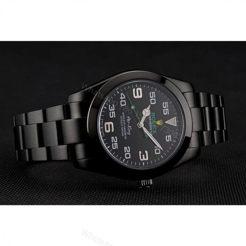 View 4 of Replica Rolex Air-King Black Dial 1454019