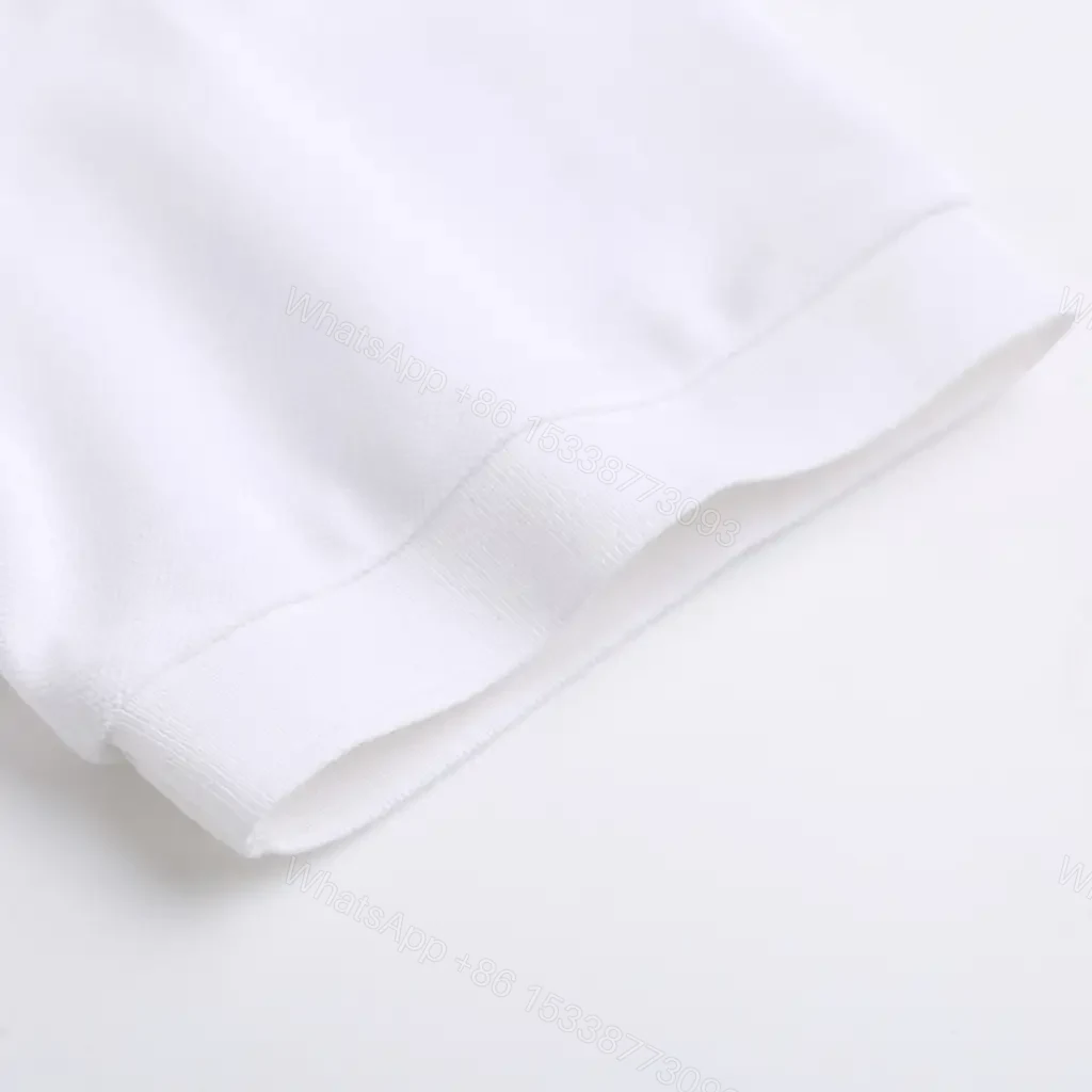 View 12 of White Cotton Polo Relaxed Fit with Burberry Check Trim Polo Shirt