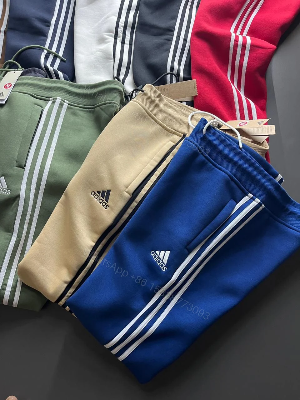 View 4 of First Copy Adidas 3-Thread Premium Cotton T-Shirt for Men
