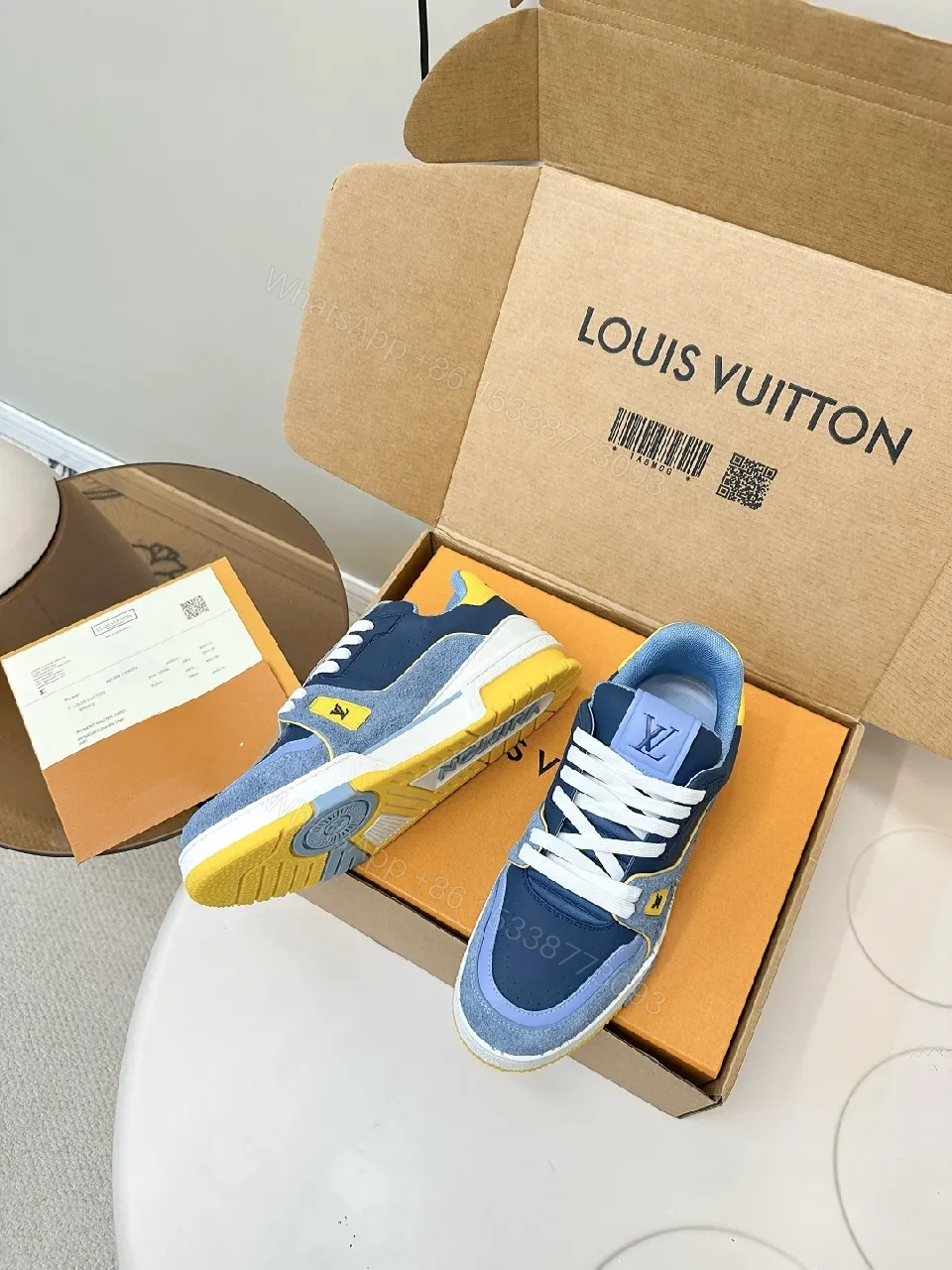 View 4 of Lux Suede & Leather High-Tops: Bold Street Luxury Sneakers
