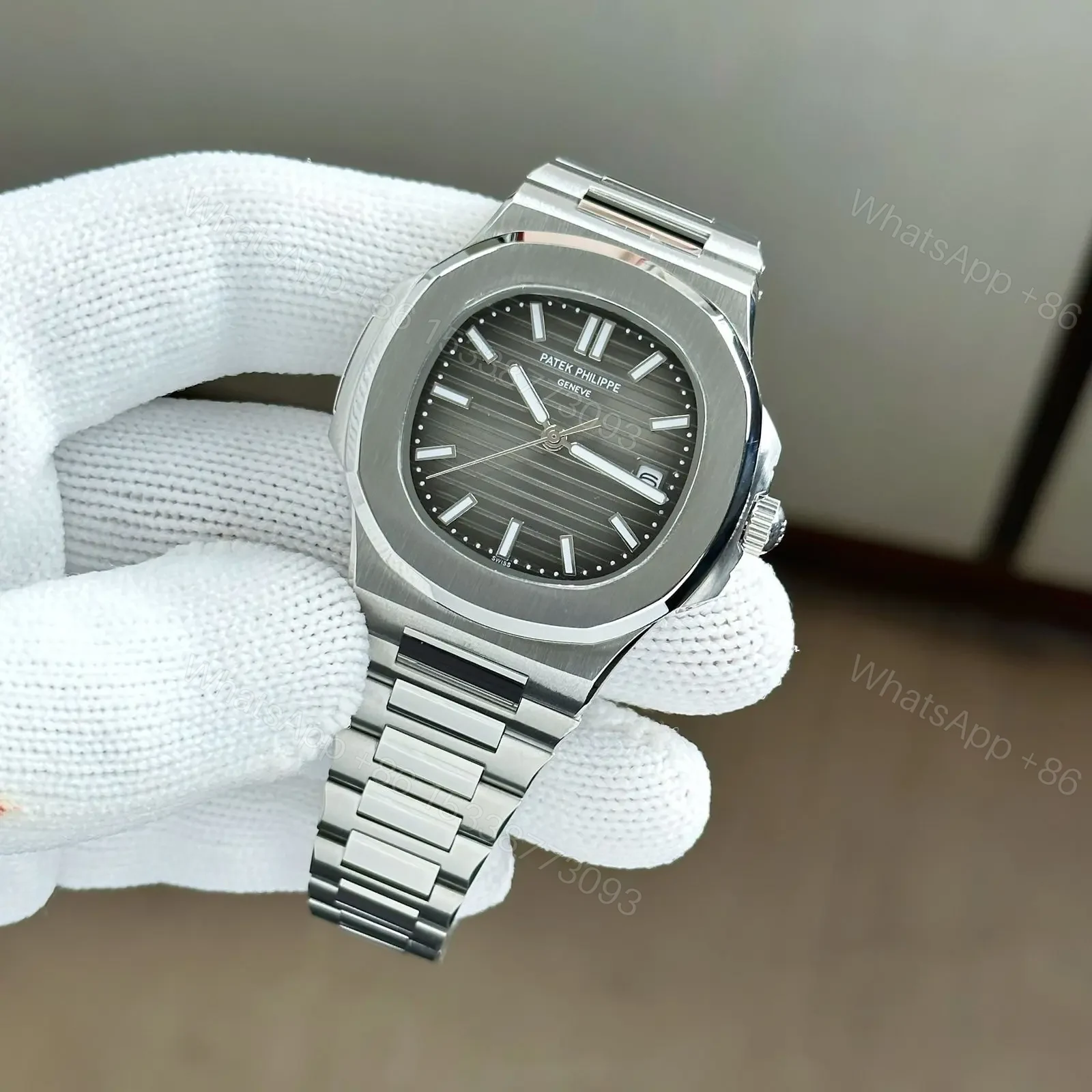 View 2 of Patek Philippe Solid Steel