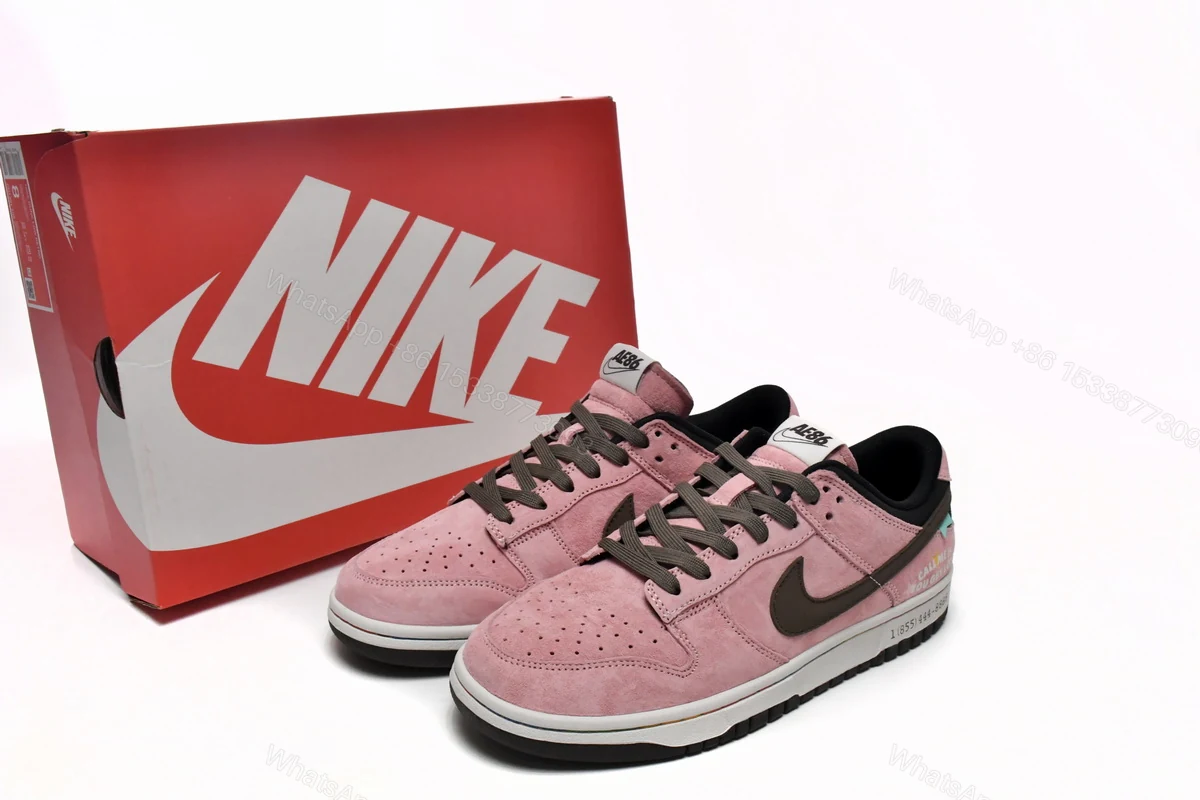 View 3 of Nike SB Dunk Low AE86 Pink DD1391-105