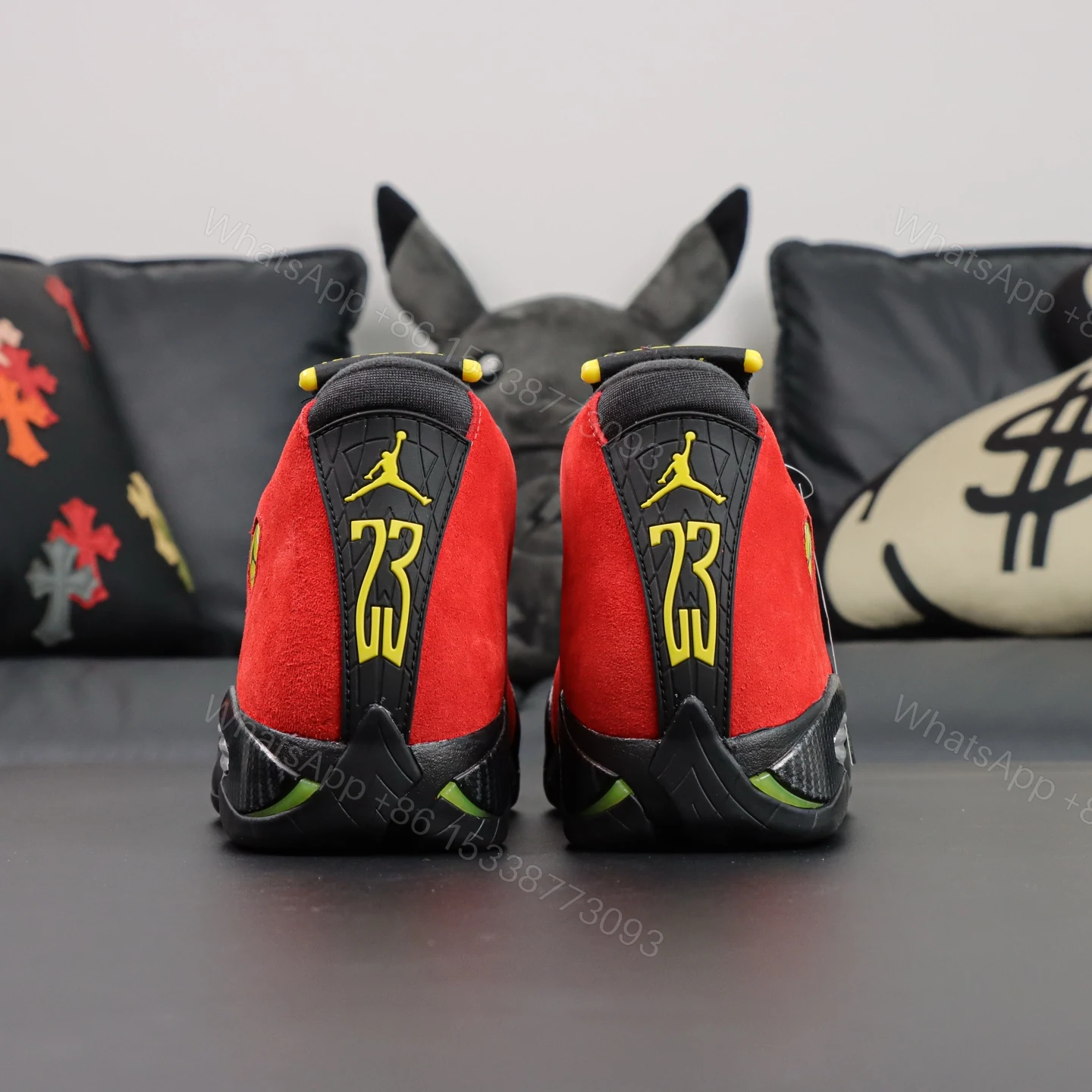 View 6 of Air Jordan 14 Retro Ferrari Reps