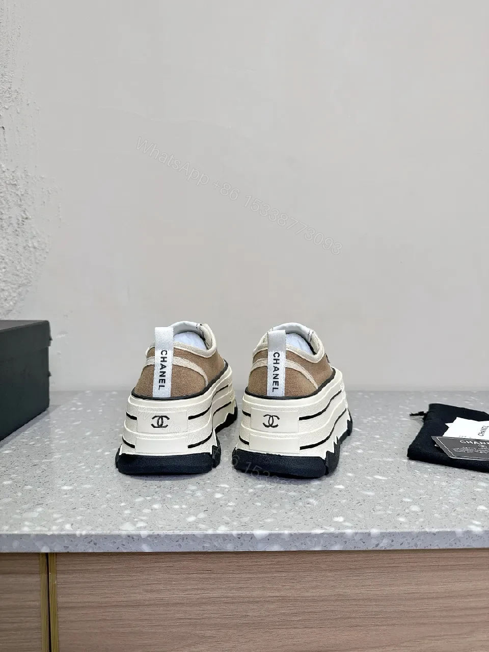 View 5 of Chic Chunky Runner Sneakers: All-Day Comfort, Lux Style