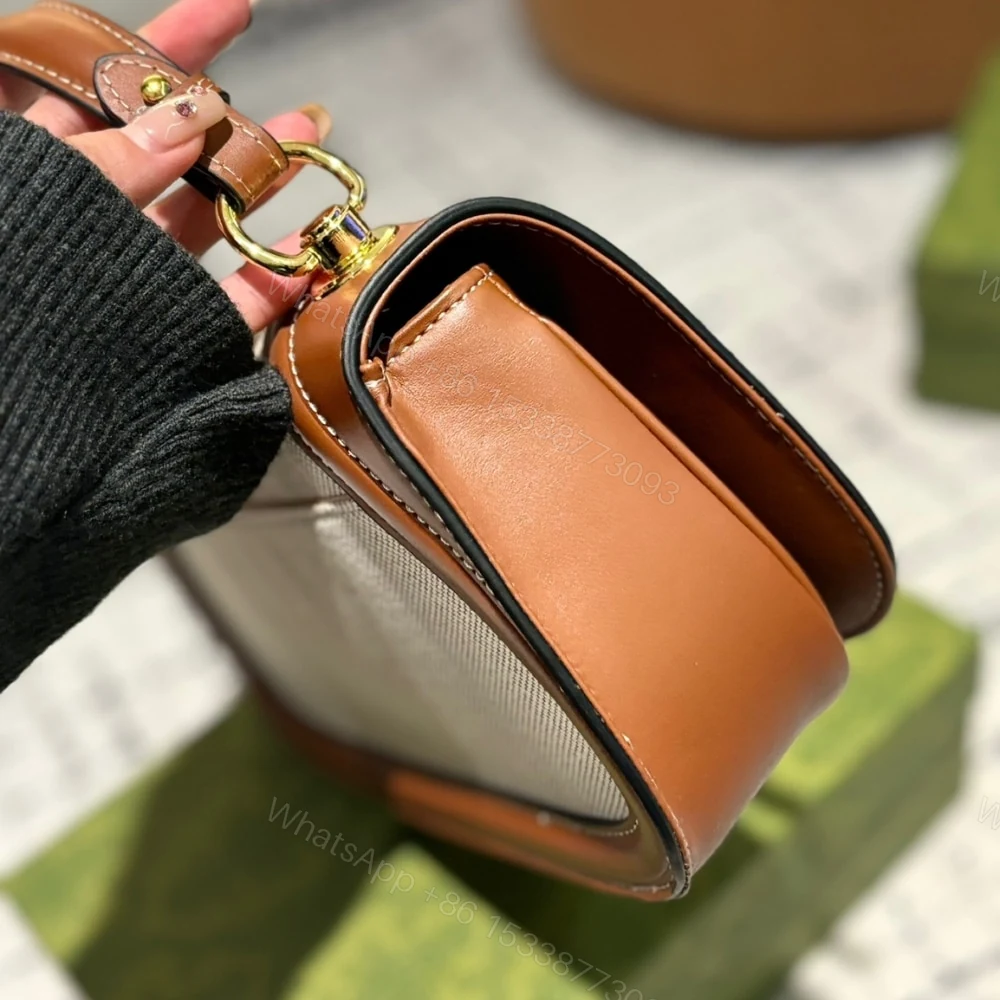 View 4 of Gucci Blondie Mini Shoulder Bag Natural And Tan 22Cm