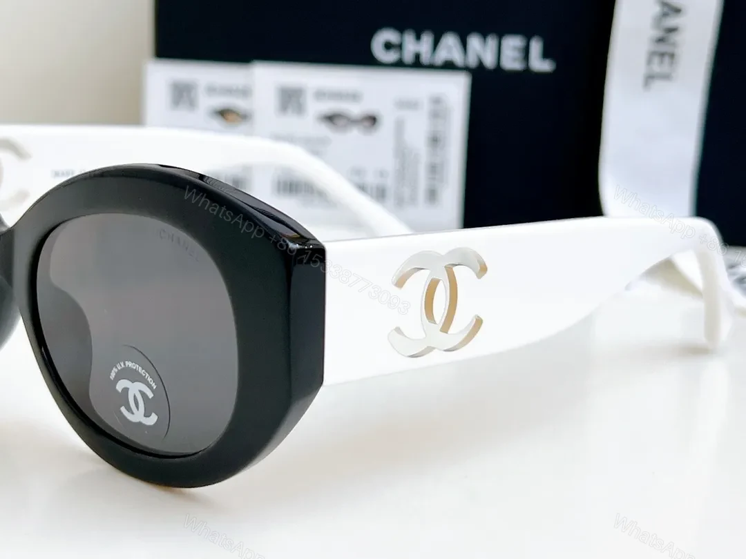 View 3 of Bold Curve Sunglasses: Black/White Acetate, Oversized Cat-Eye