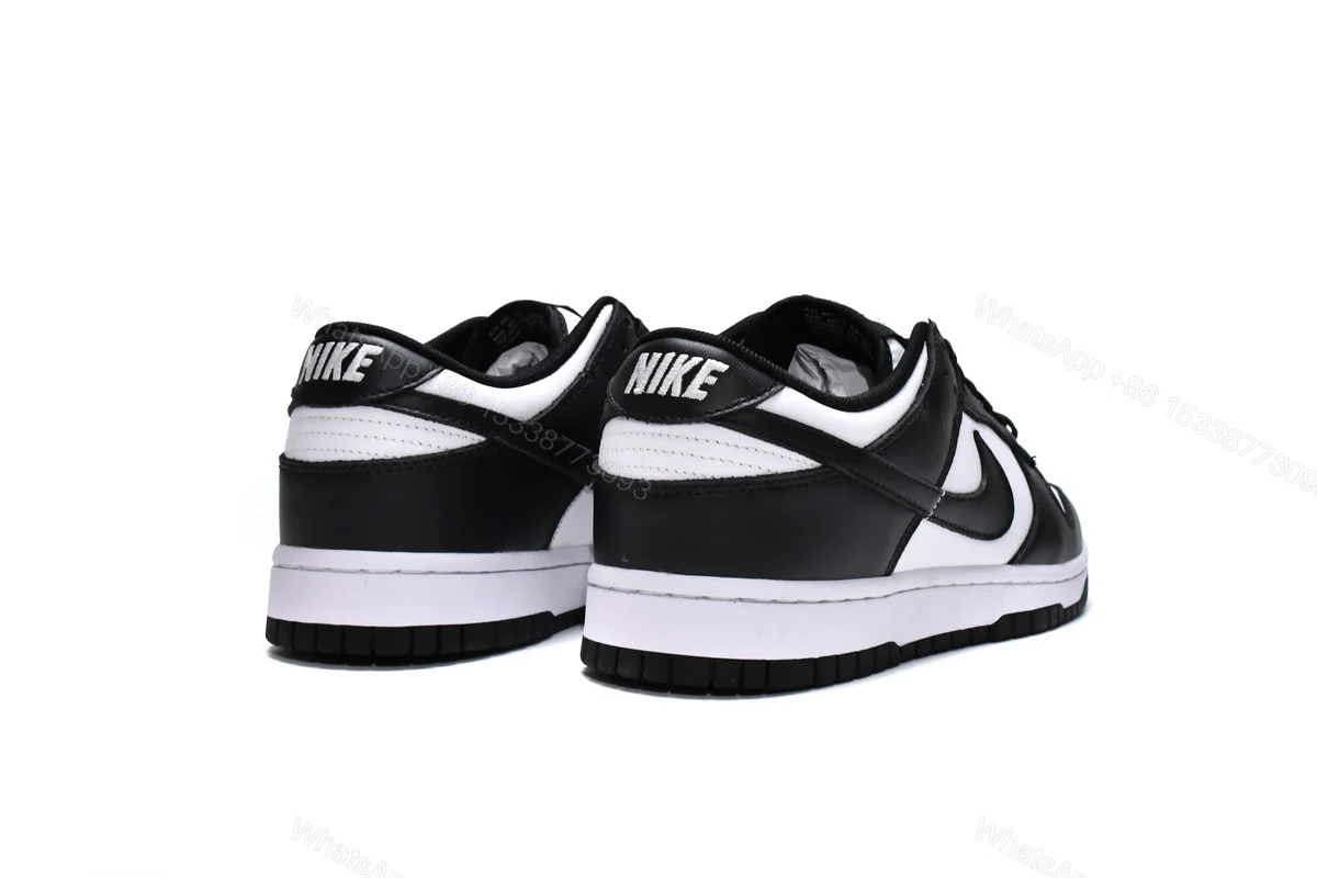 Nike Dunk Low Retro BLACK WHITE DD1391-100 — view 2