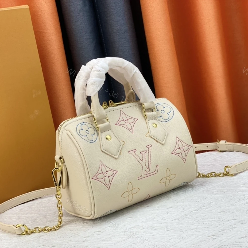 View 3 of Louis Vuitton Speedy Bandoulière Monogram Empreinte 20Cm M46667