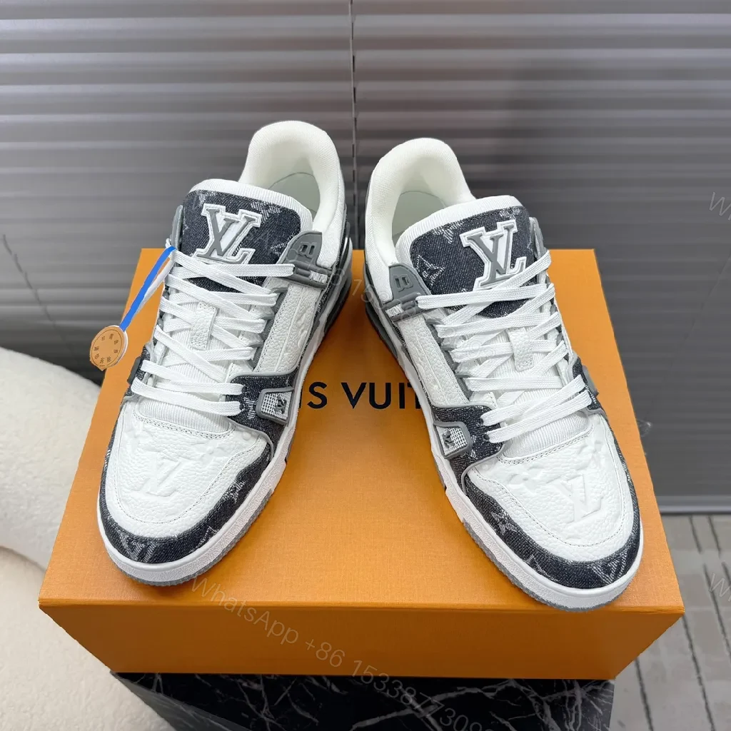 Bold Monogram Mesh Sneaker: Luxe Street High-Top — view 1