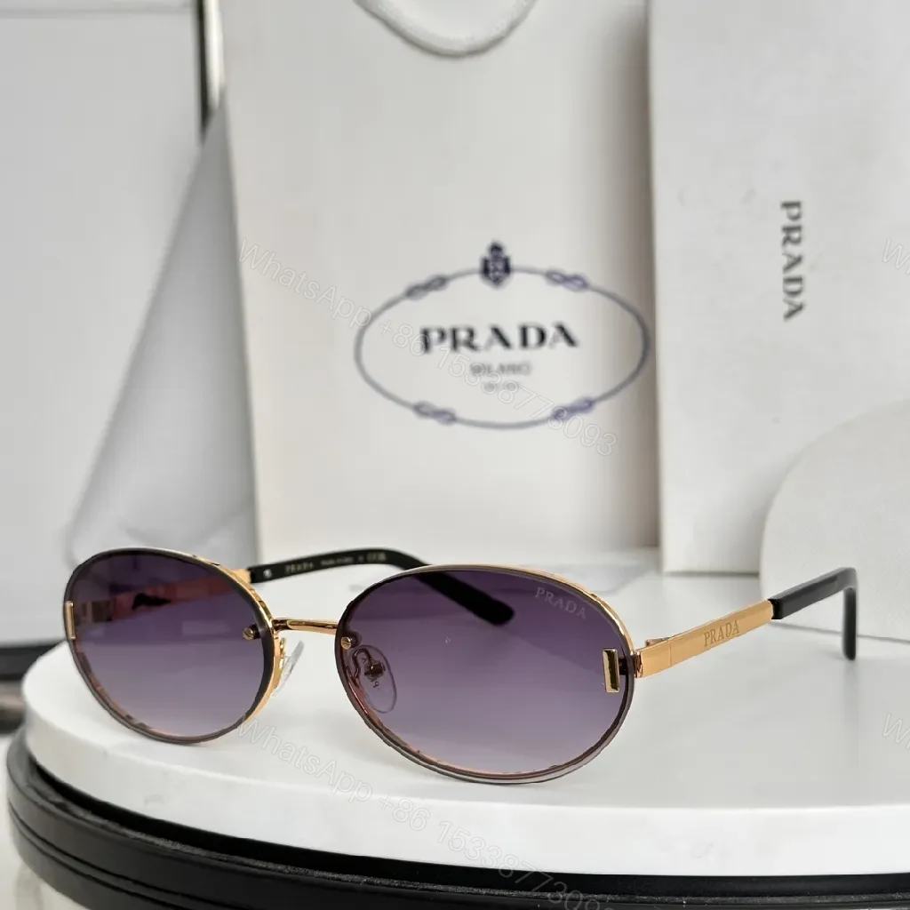 View 7 of Round Pilot Sunglasses: Luxury Details, Gradient Lenses
