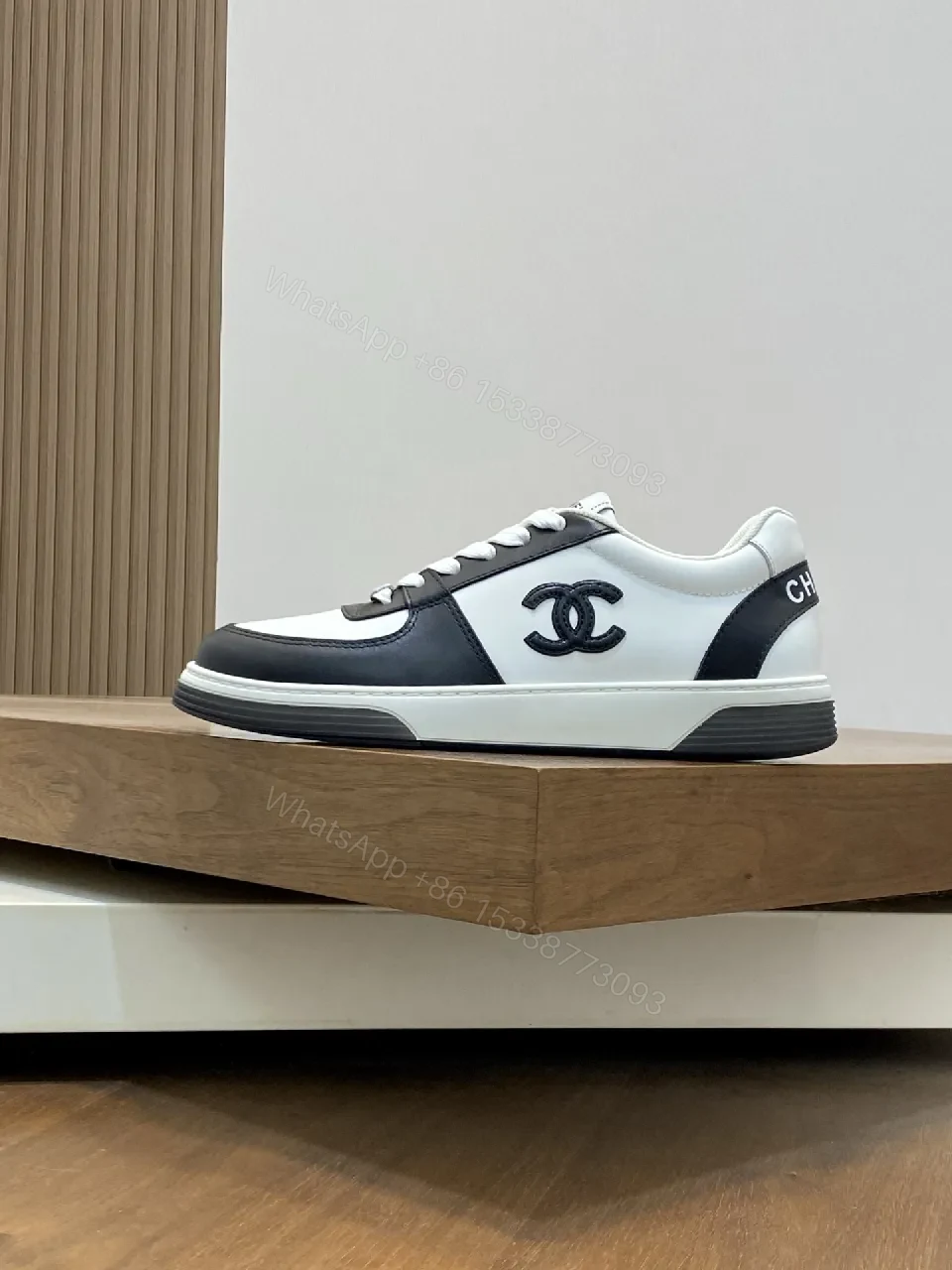 View 6 of Monochrome Luxe Low-Top Sneakers: Signature Comfort