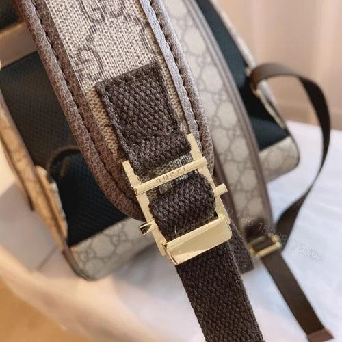 View 8 of Gucci x Disney Brown Donald Duck Small Backpack