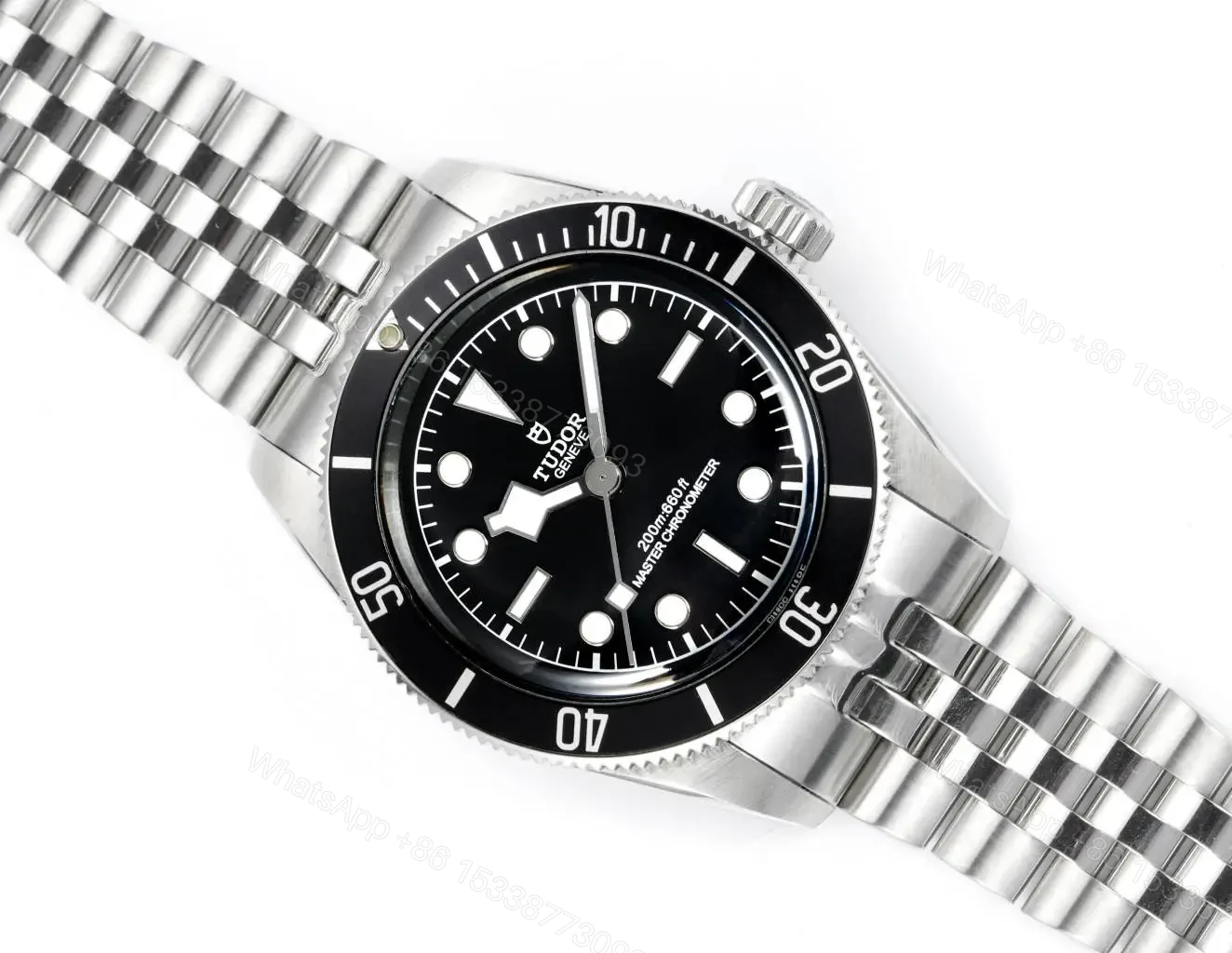 View 5 of Tudor Black Bay Master Chronometer Stainless Steel Black Dial Jubilee 7941A1A0NU-0003