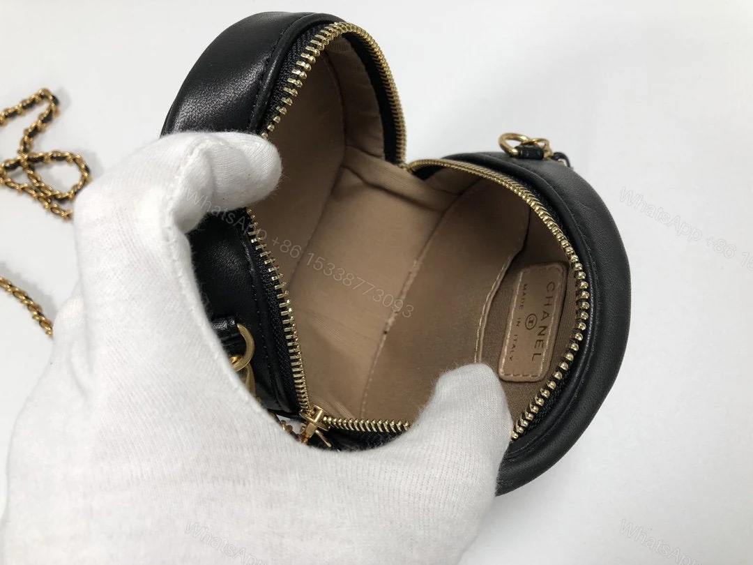 View 6 of Chanel Clutch with Chain Black