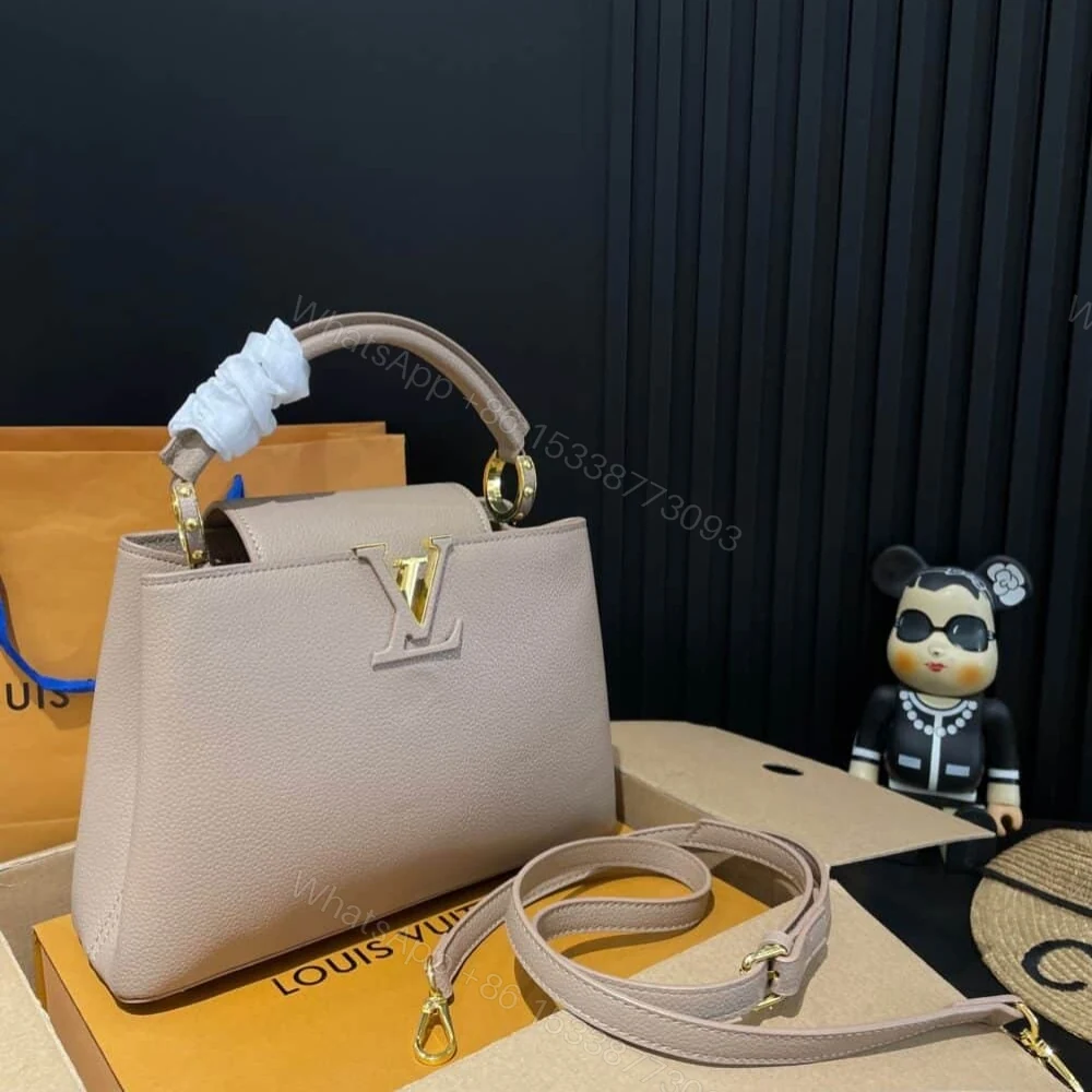 View 2 of Louis Vuitton Capucines BB Bag Beige 27Cm M94634