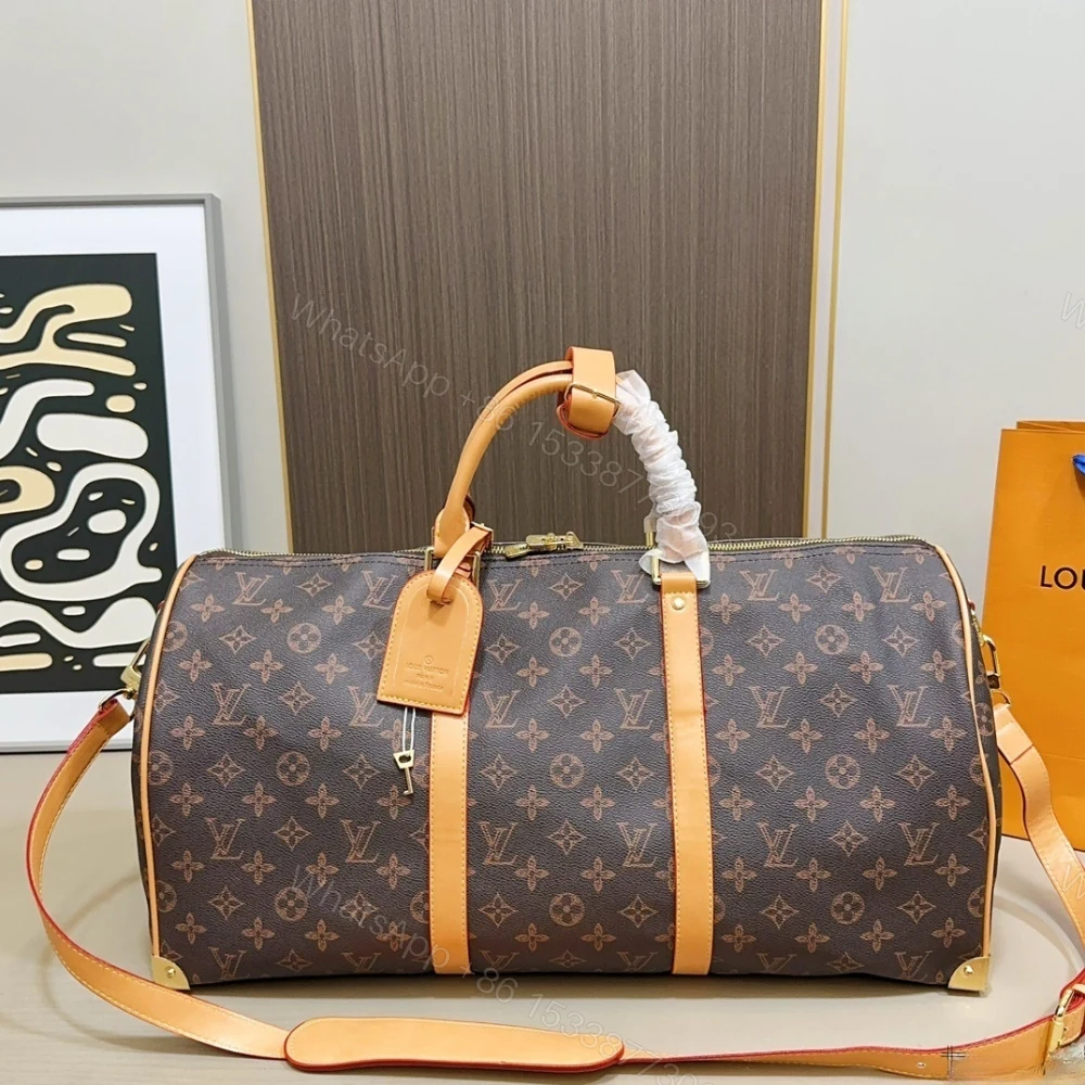 View 2 of Louis Vuitton Keepall Trunk 45 Monogram Origine Ebene 50cm M28339