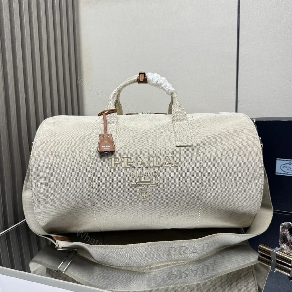 Lux Canvas Travel Duffle: Subtle Texture, Maximum Presence — view 1