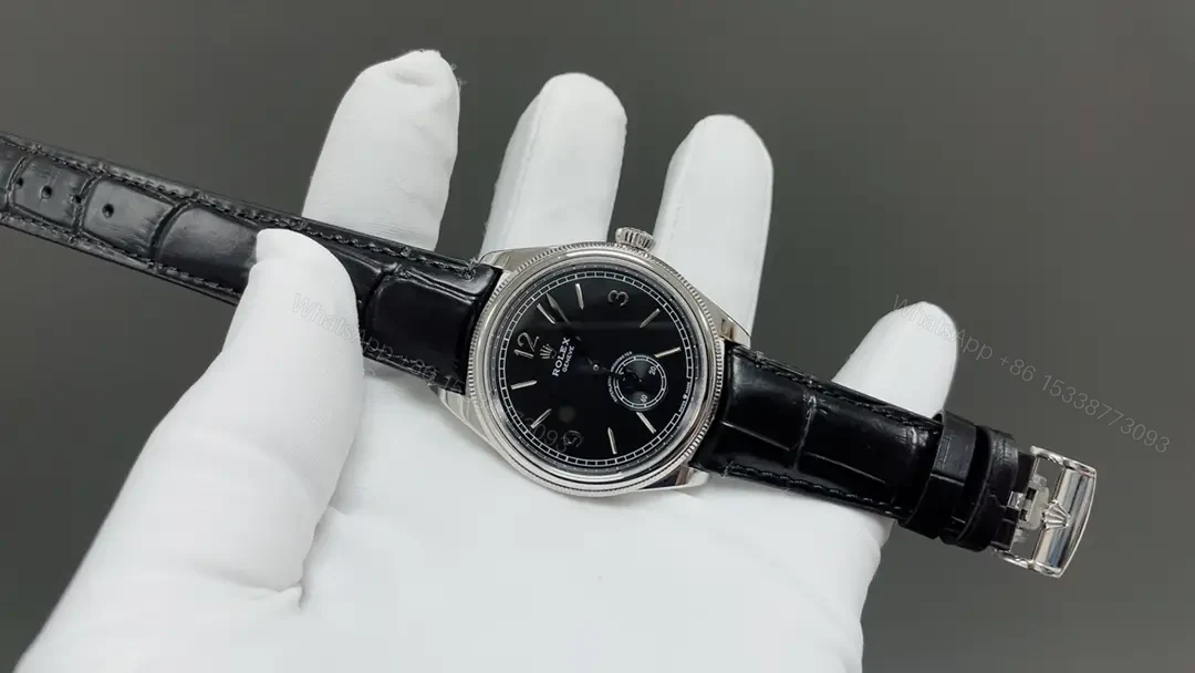 View 2 of Rolex Perpetual 1908 39 White Gold Black Dial 52509-0002