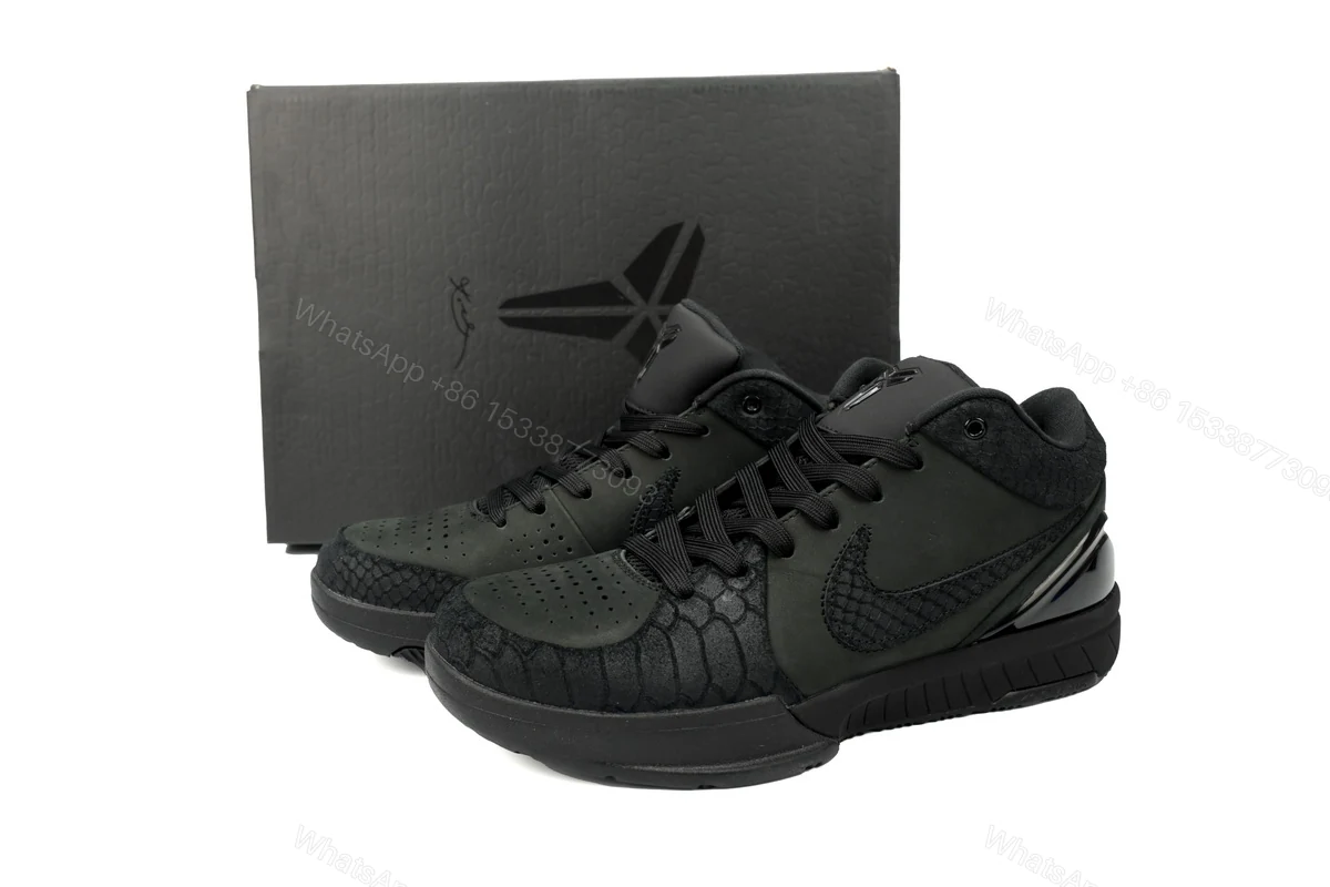 Nike Kobe 4 Protro "Black Mamba" FQ3544-001 — view 2