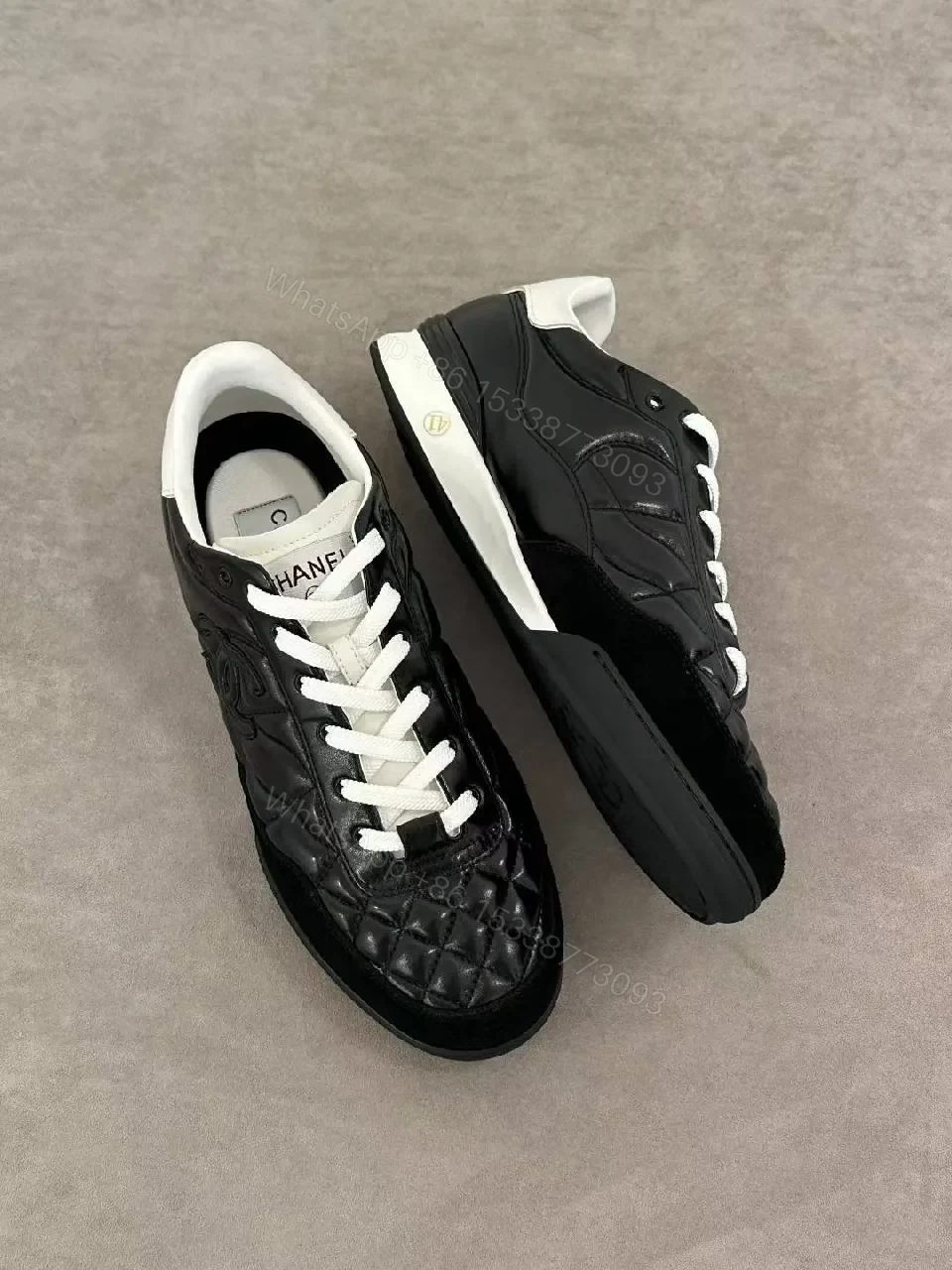 View 8 of Quilted Leather Sneakers: Luxe Yet Everyday Comfort