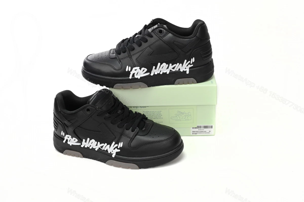 OFF-WHITE Out Of Offic Black OMIA18 9S21LEA00 41001 — view 2