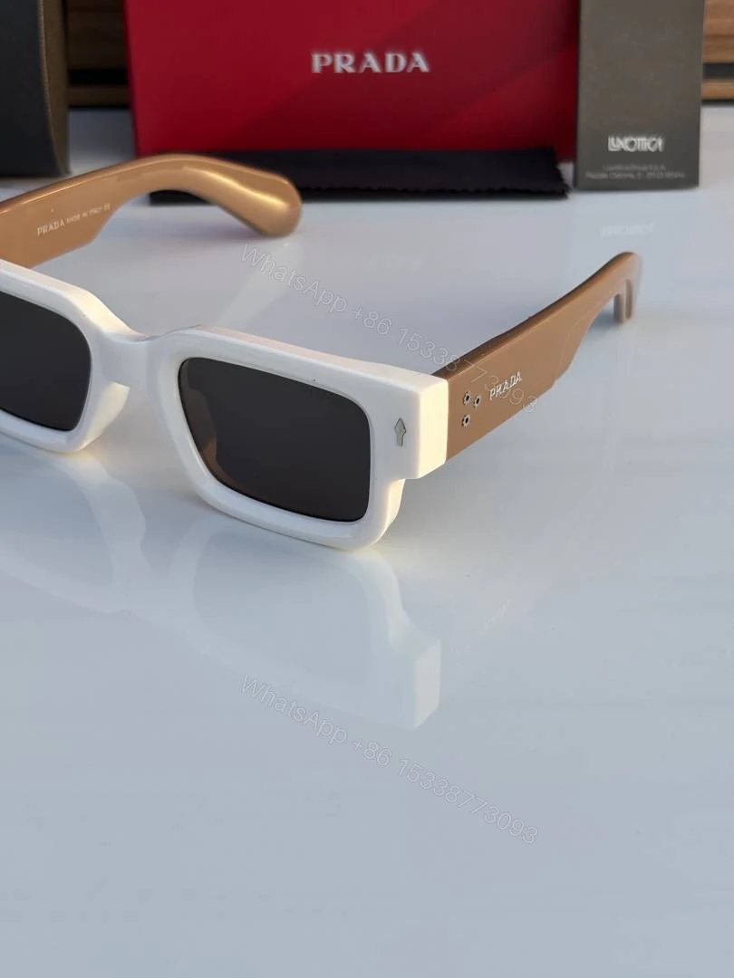 View 4 of First Copy Prada 2719 White Black Sunglasses