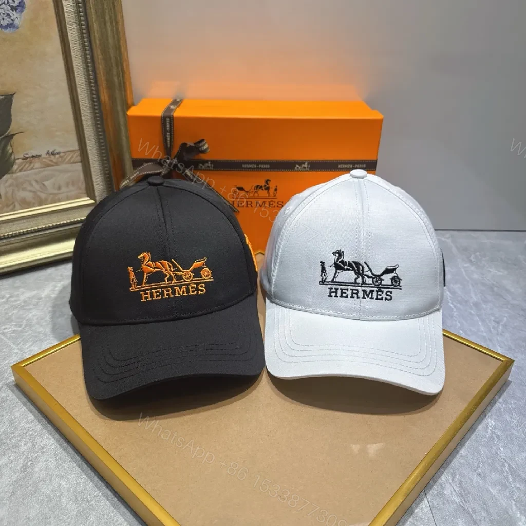 Chic Cap: Subtle Luxury, Carriage Motif, Everyday Ready Cap — view 1