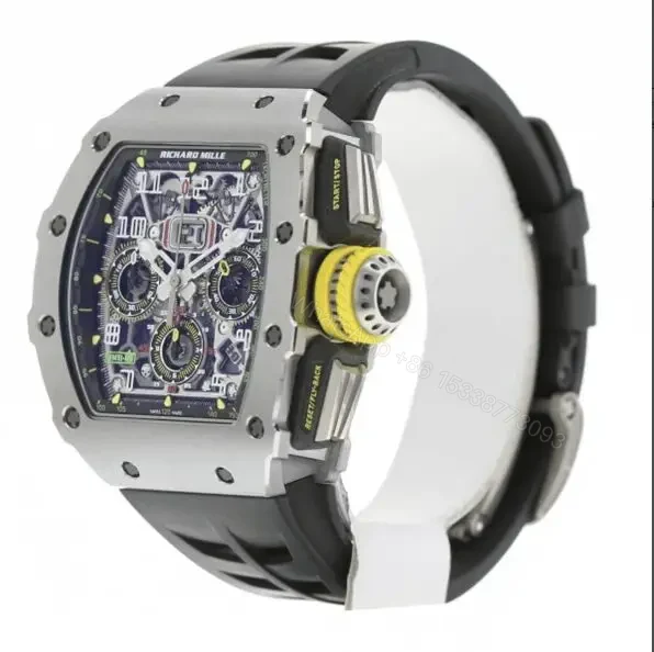 View 2 of Richard Mille Titanium Replica RM011 Super Clone