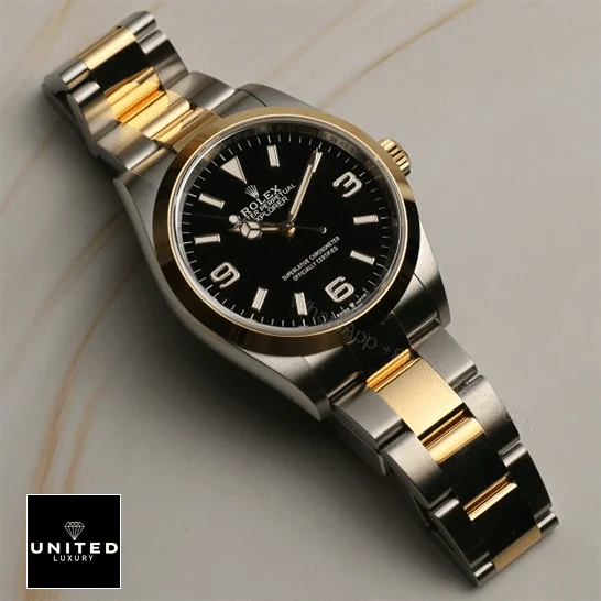 View 4 of Rolex Explorer 124273 Black Dial Replica