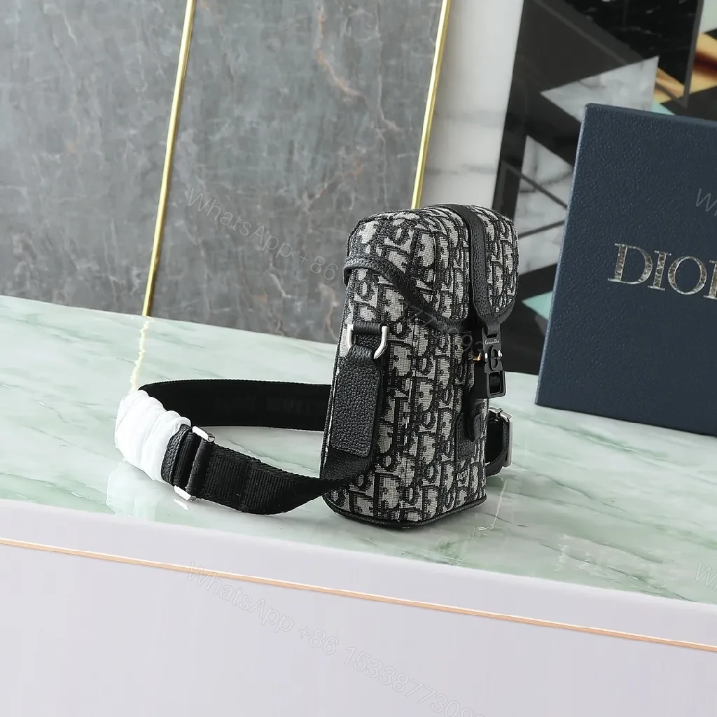 View 6 of Compact Jacquard Sling Bag: Edge-to-Edge Craft, All-Day Versatility