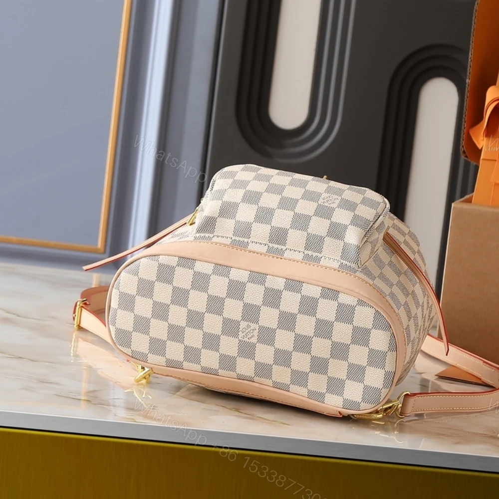 View 5 of LOUIS VUITTON MONTSOURIS PM DAMIER AZUR 30CM N00120