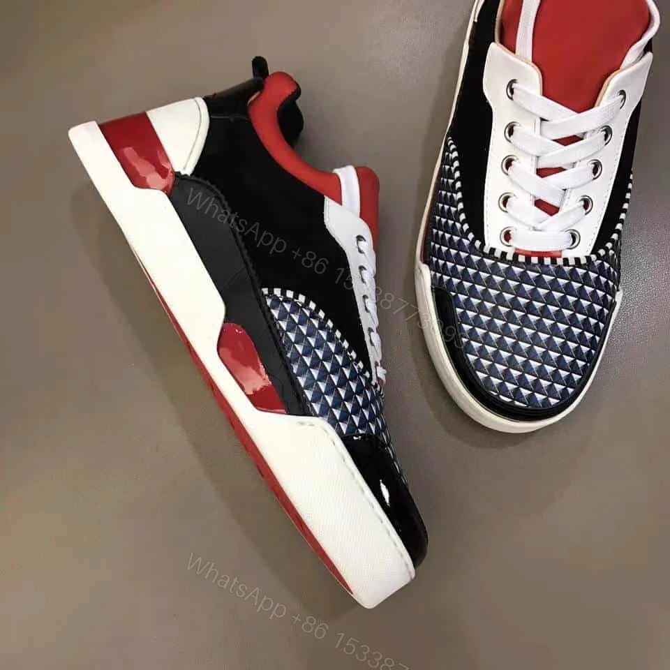 View 6 of CHRISTIAN LOUBOUTIN AURELIEN FLAT SNEAKERS VERSION MULTI – CL060