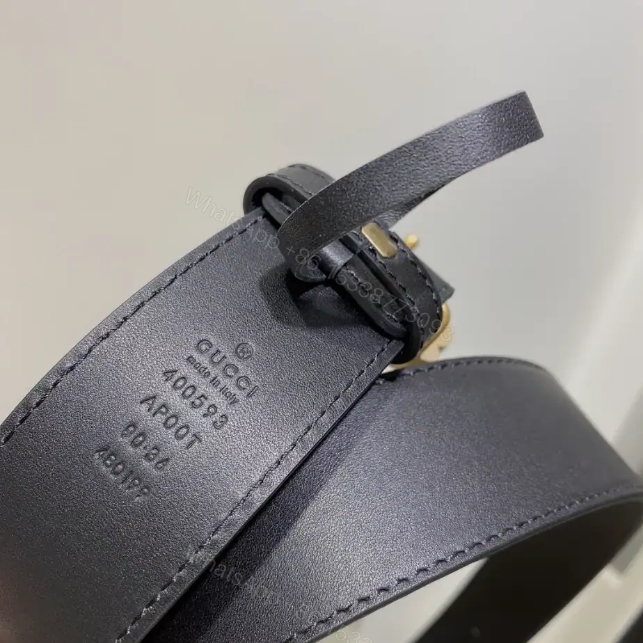 View 5 of GUCCI GG MARMONT WIDE BELT – B124