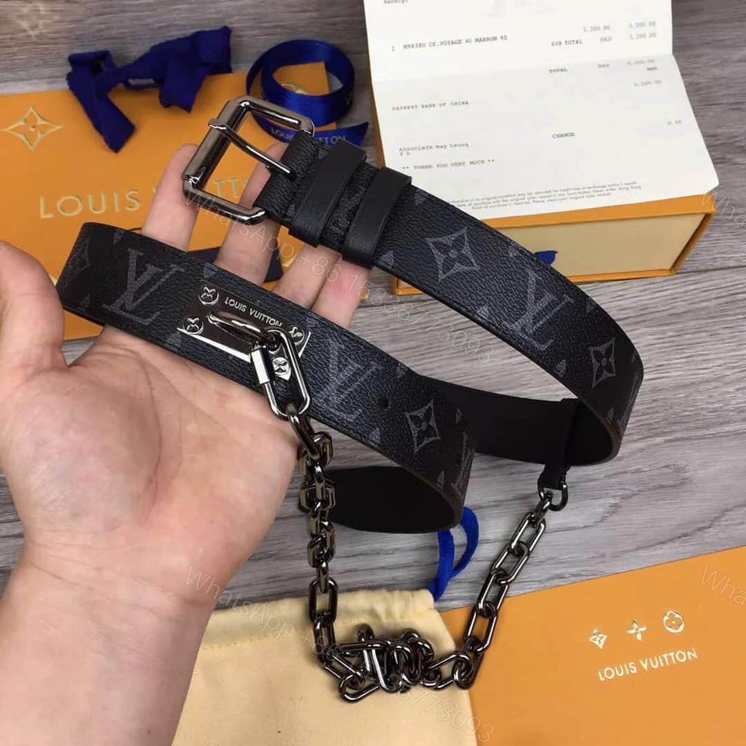 View 7 of SIGNATURE CHAIN 35MM BELT – B100
