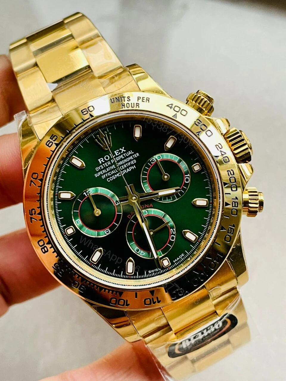View 2 of BTF factory 1:1 Rolex Daytona 116508 Best Edition Green Dial SA4130
