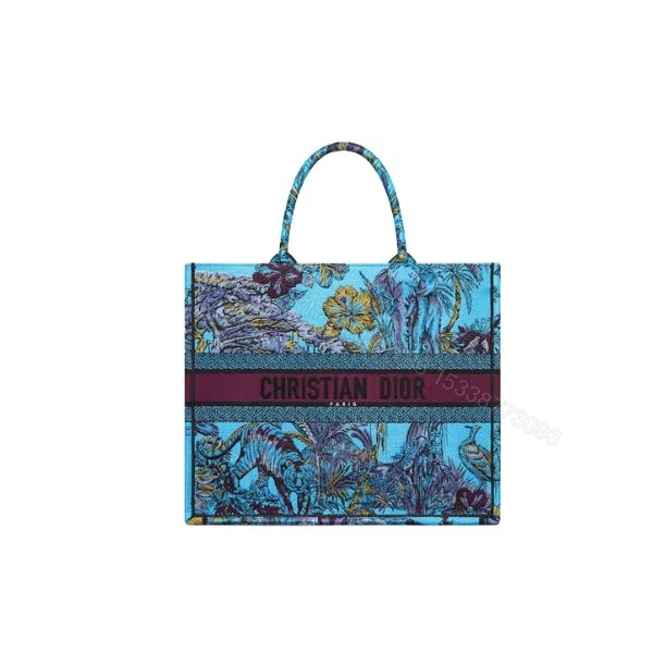 DIOR LARGE DIOR BOOK TOTE CELESTIAL BLUE MULTICOLOR 41CM M1286ZEUPM259 — view 1