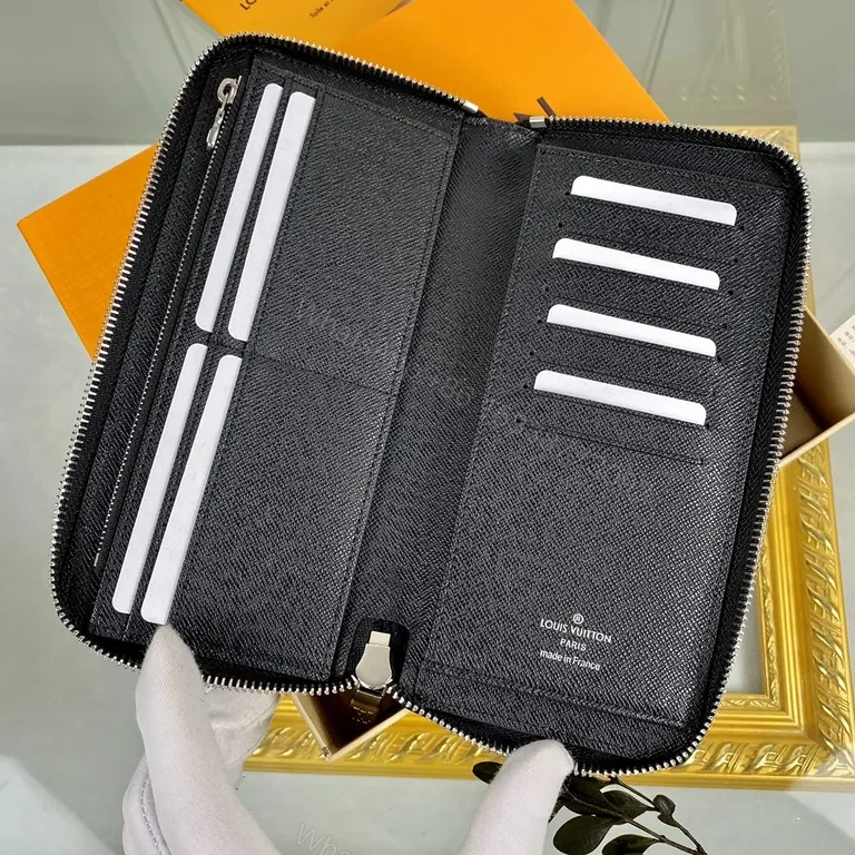 View 7 of Monogram Eclipse Zippy Wallet: Luxe Organized Travel Essential