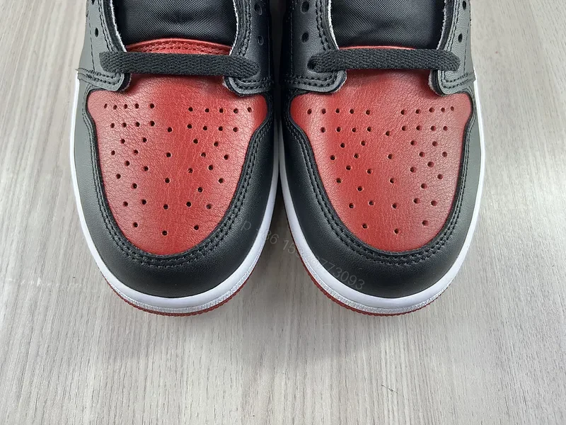 View 4 of Bold Contrast Leather High-Top Sneakers for Men