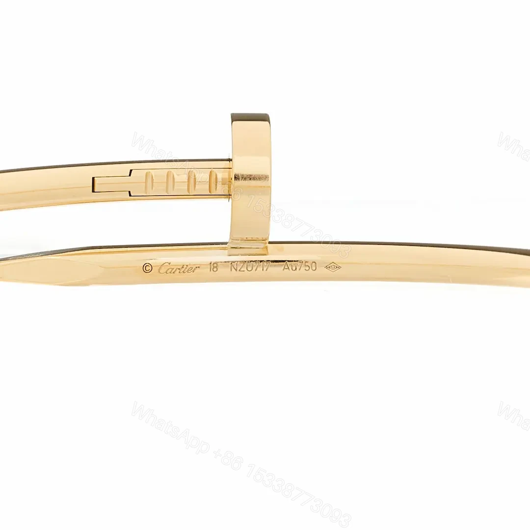 View 3 of Classic 18K Gold Cartier Juste Un Clou Bracelet