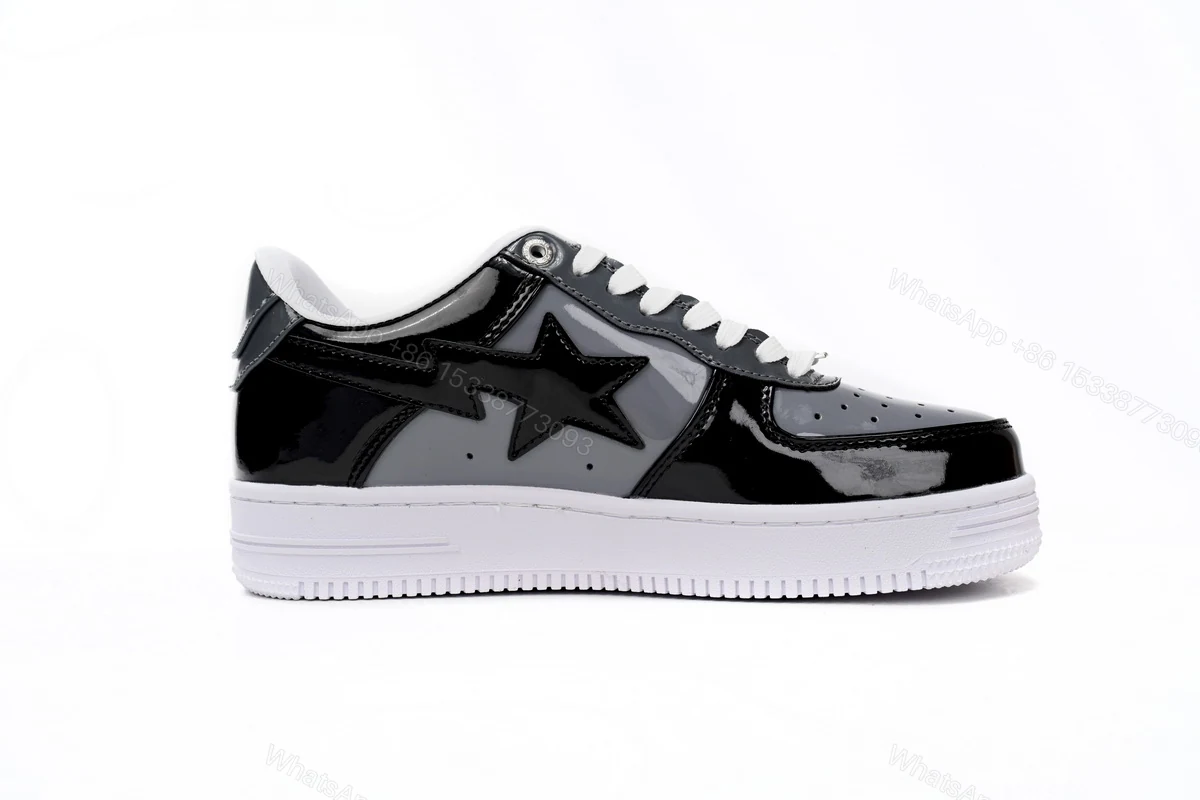 View 2 of Cheap Fake BapeSta Low Black Grey Baolan 1H20 191 046