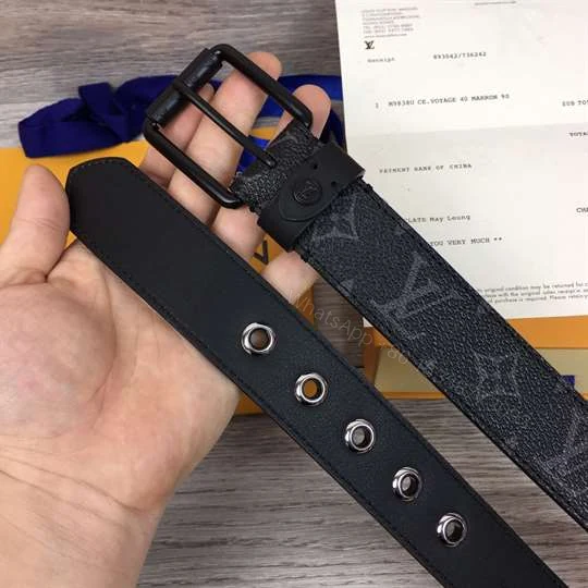 View 8 of LOUIS VUITTON VOYAGER 35MM BELT – 153