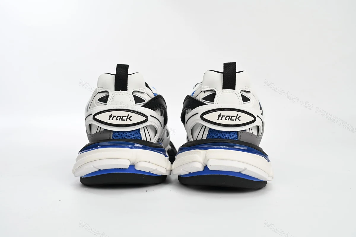 View 3 of Balenciaga Tess S.Black Black Grey White Blue 542436 W3SR6 2501
