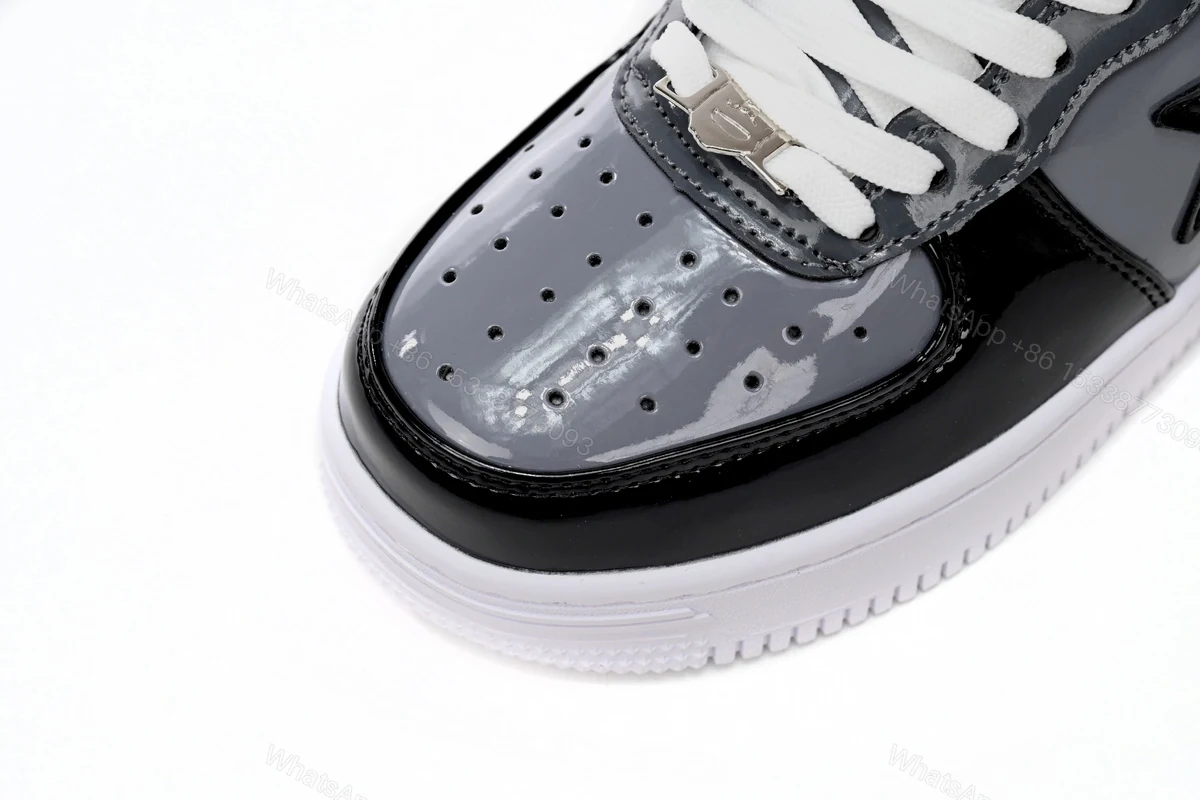 View 6 of Cheap Fake BapeSta Low Black Grey Baolan 1H20 191 046