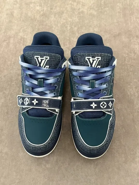 View 9 of Louis Vuitton-Inspired High-Top Sneakers: Luxe, All-Day Comfort
